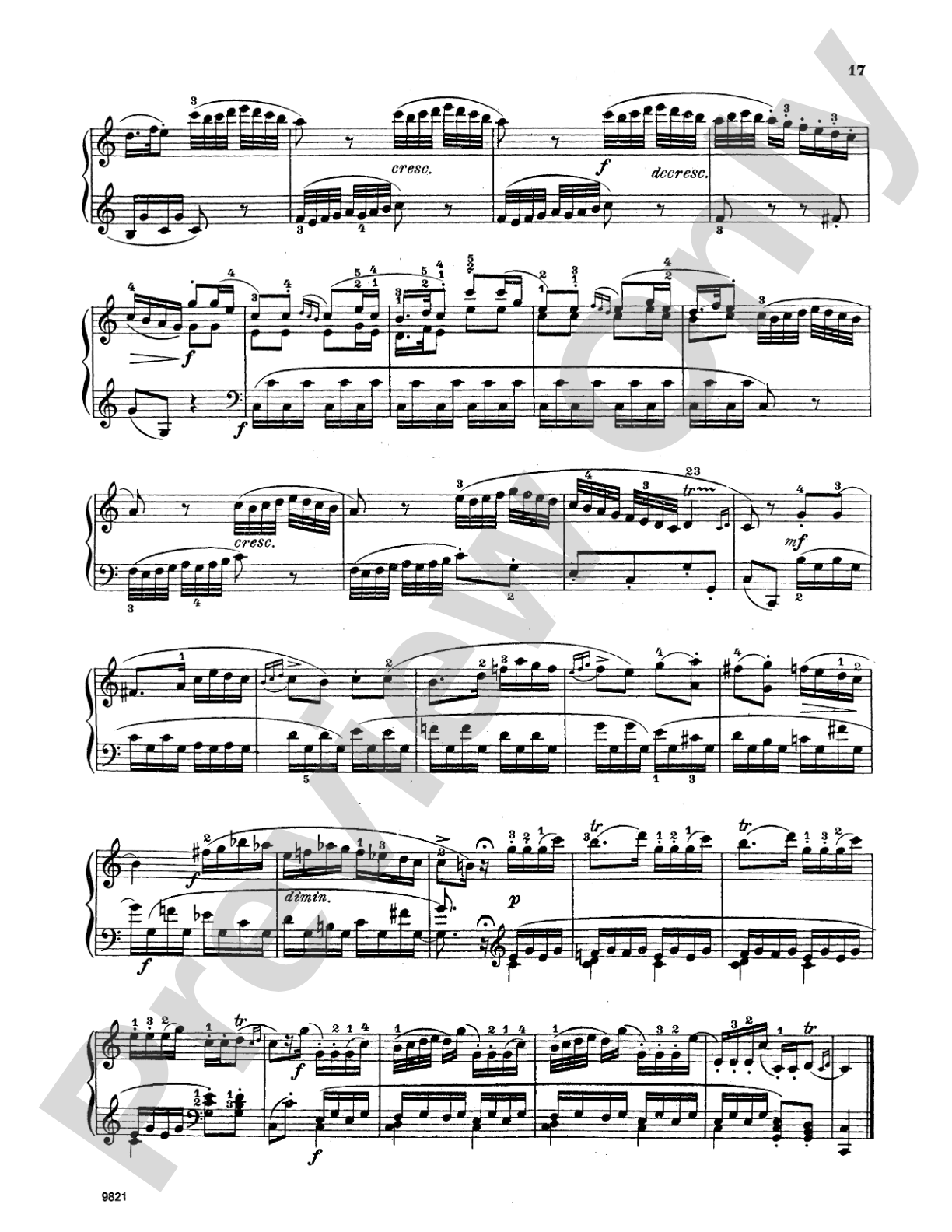 Clementi: Piano Sonatas, (Volume I): Piano Book