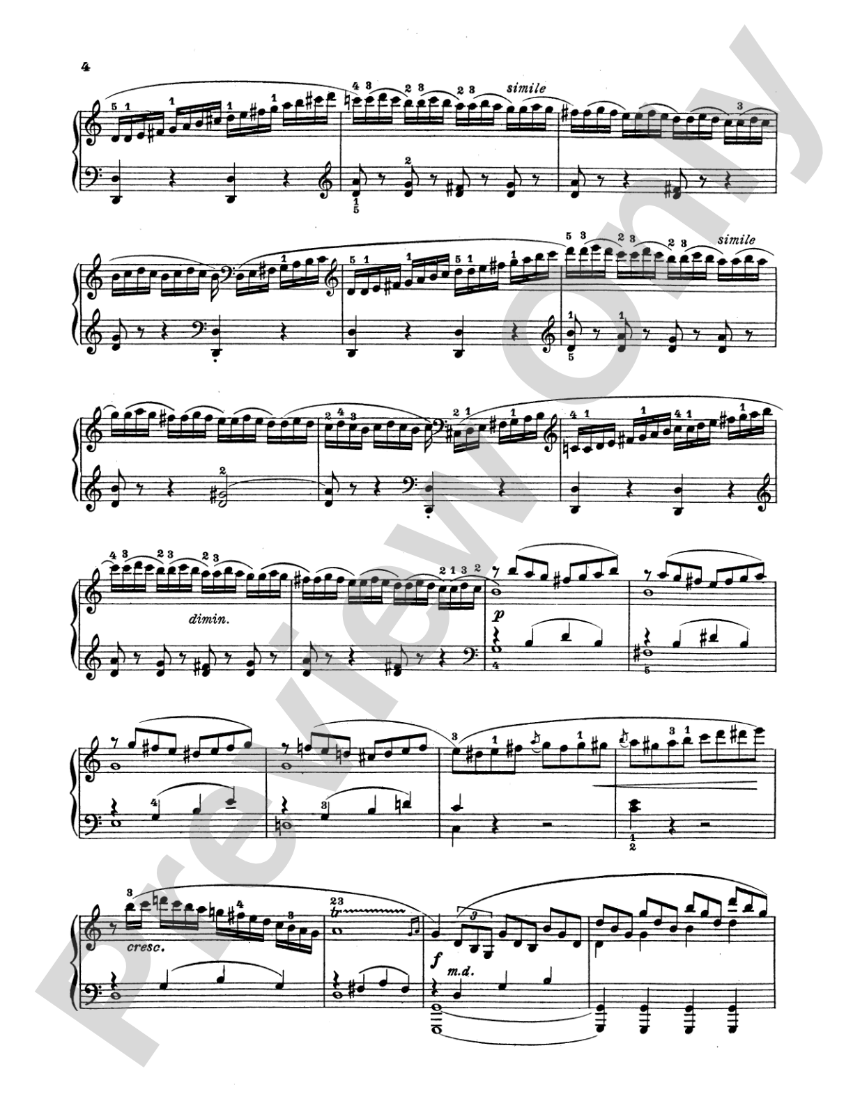 Clementi: Piano Sonatas, (Volume I): Piano Book
