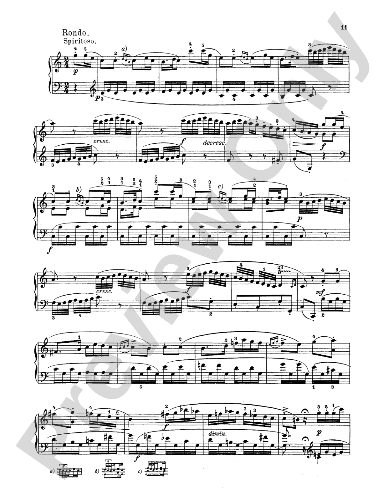 Clementi: Piano Sonatas, (Volume I): Piano Book