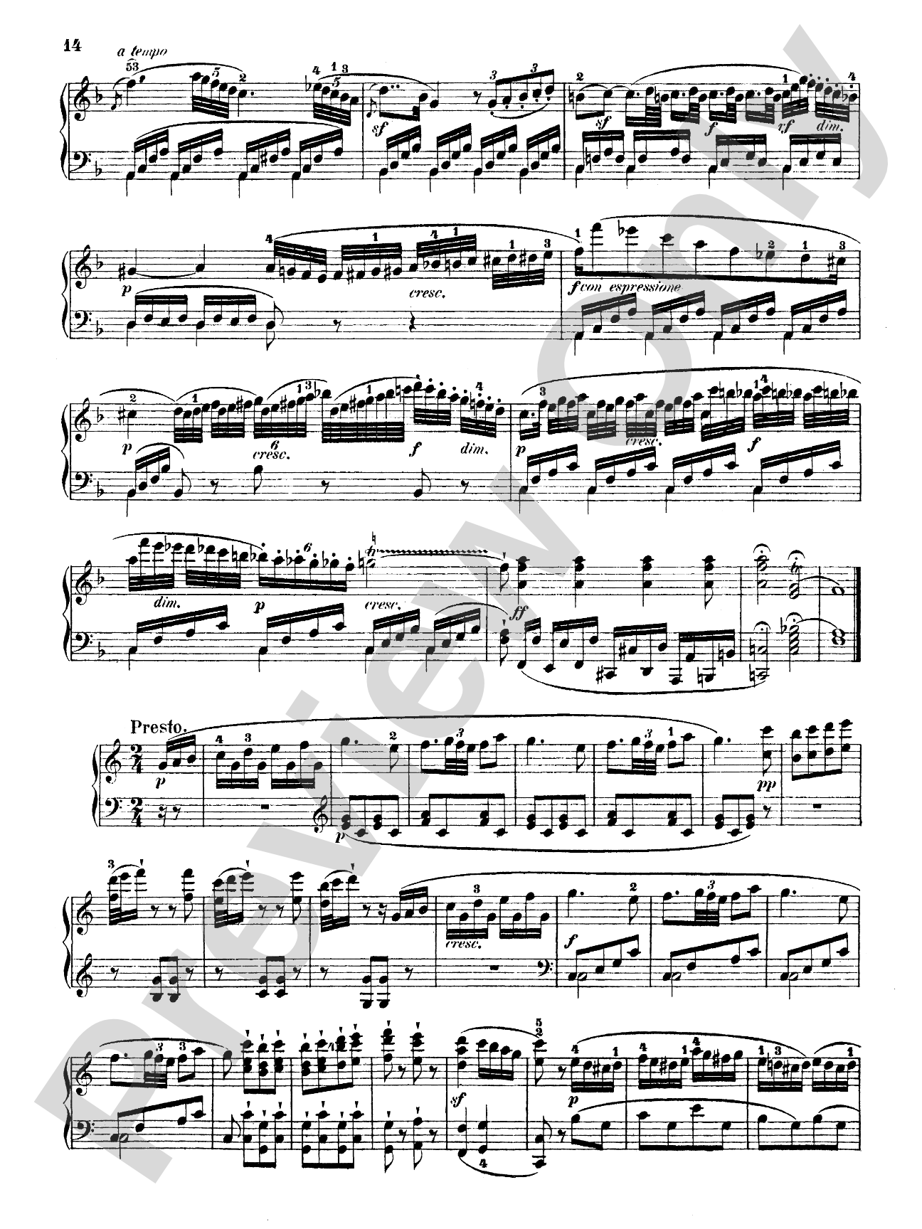 Clementi: Piano Sonatas (Volume II): Piano Book