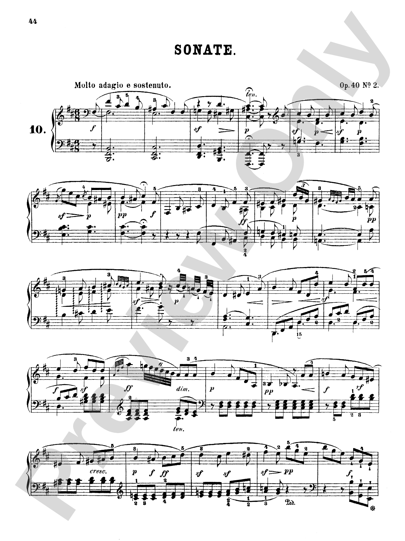 Clementi: Piano Sonatas (Volume II)