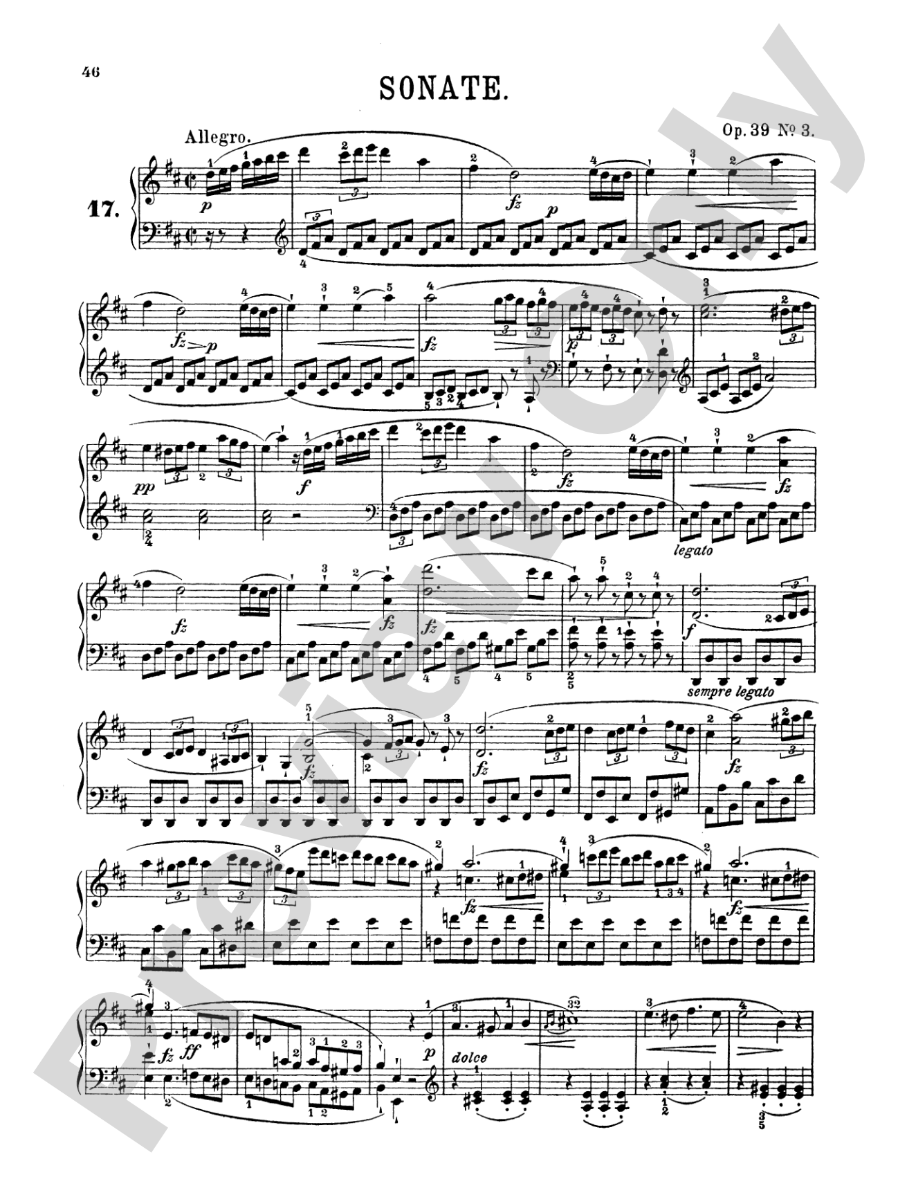 Clementi: Piano Sonatas (Volume III)