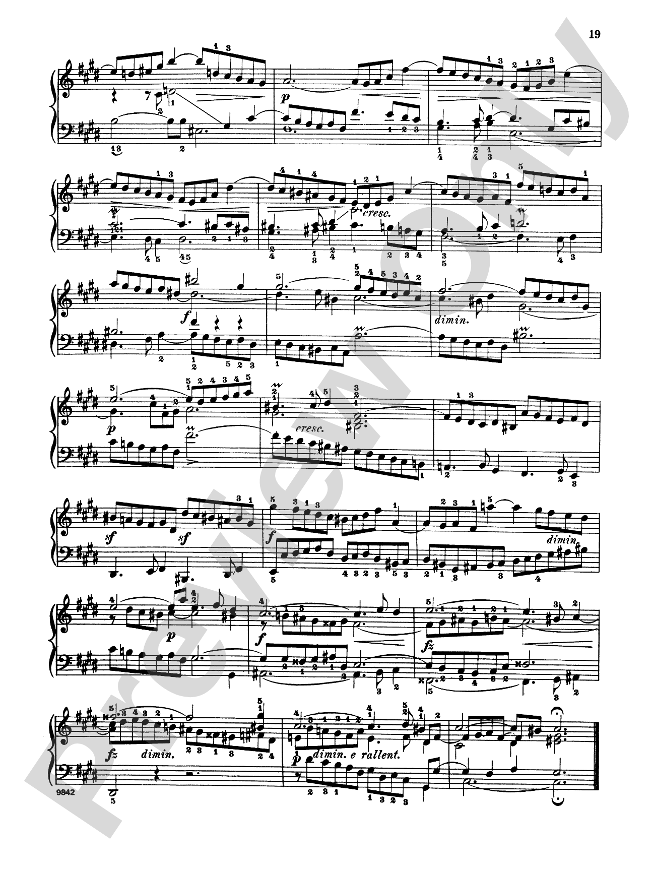 Bach: The Well-Tempered Clavier (Volume I) (Ed. Carl Czerny)