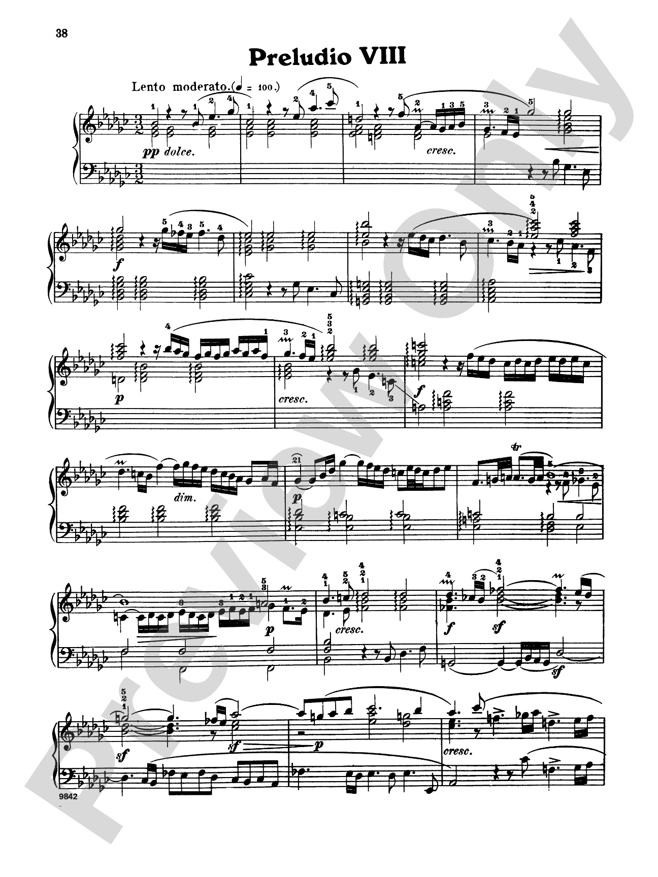 Bach: The Well-Tempered Clavier (Volume I) (Ed. Carl Czerny)