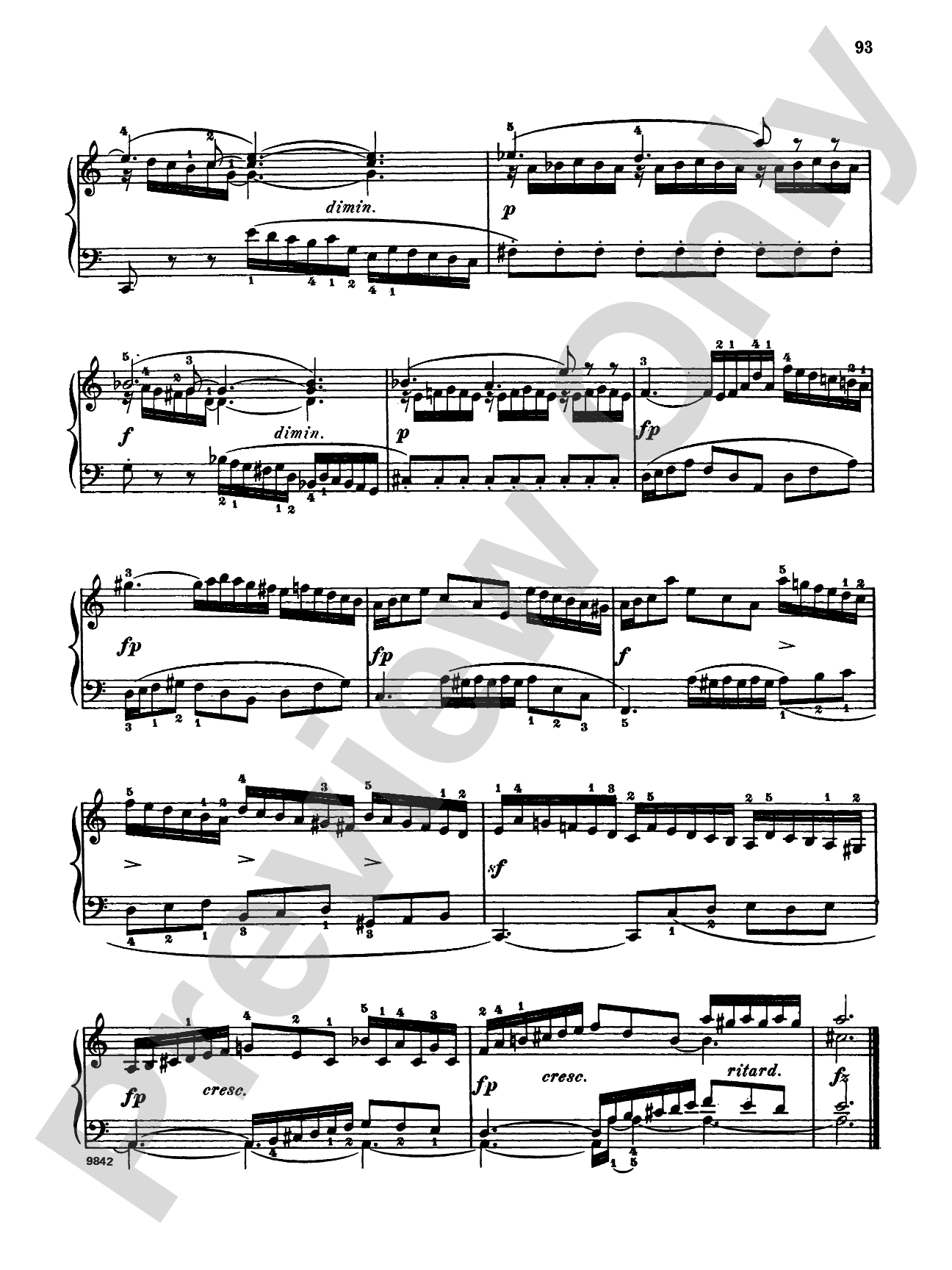 Bach: The Well-Tempered Clavier (Volume I) (Ed. Carl Czerny)