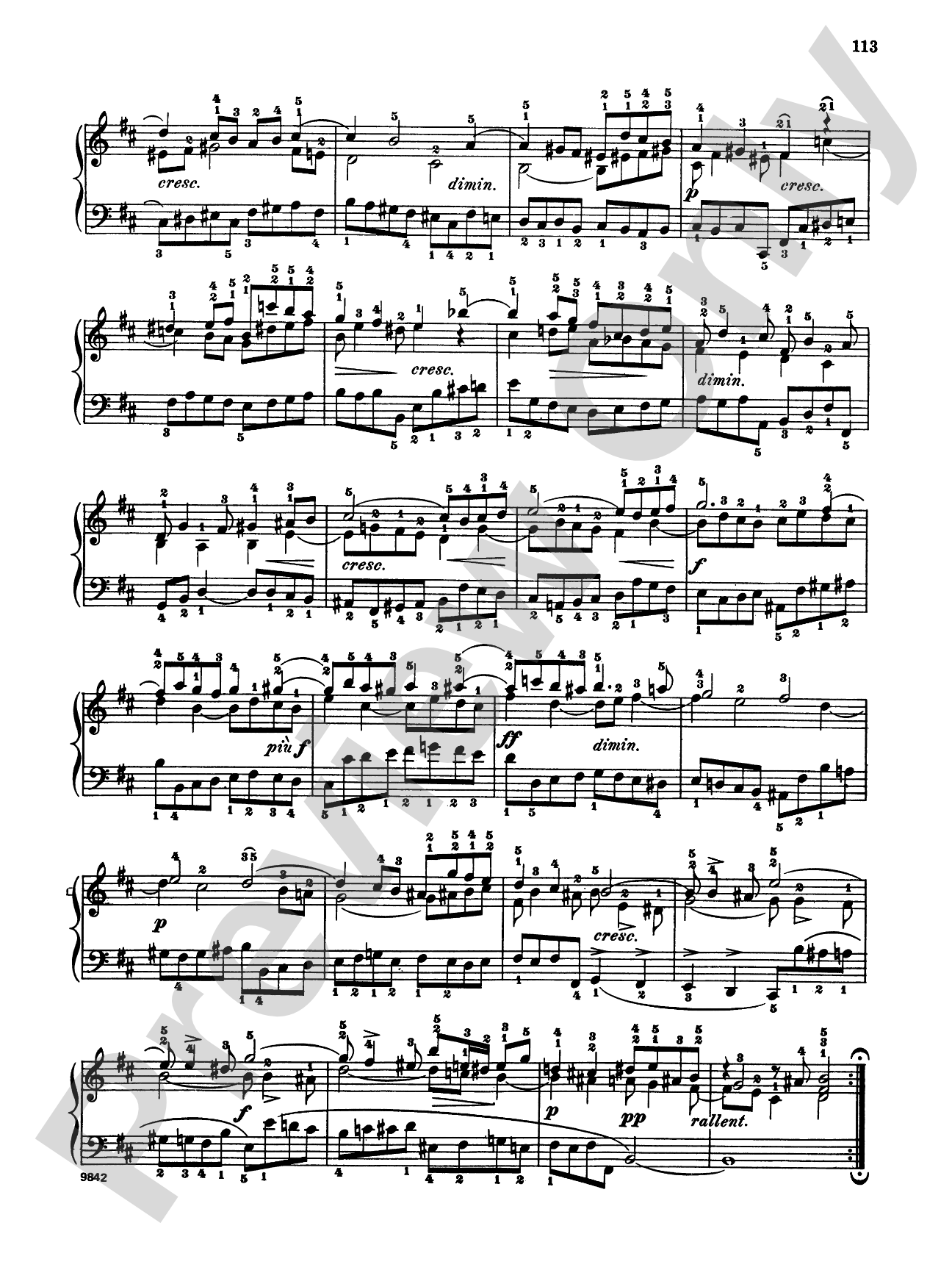 Bach: The Well-Tempered Clavier (Volume I) (Ed. Carl Czerny)