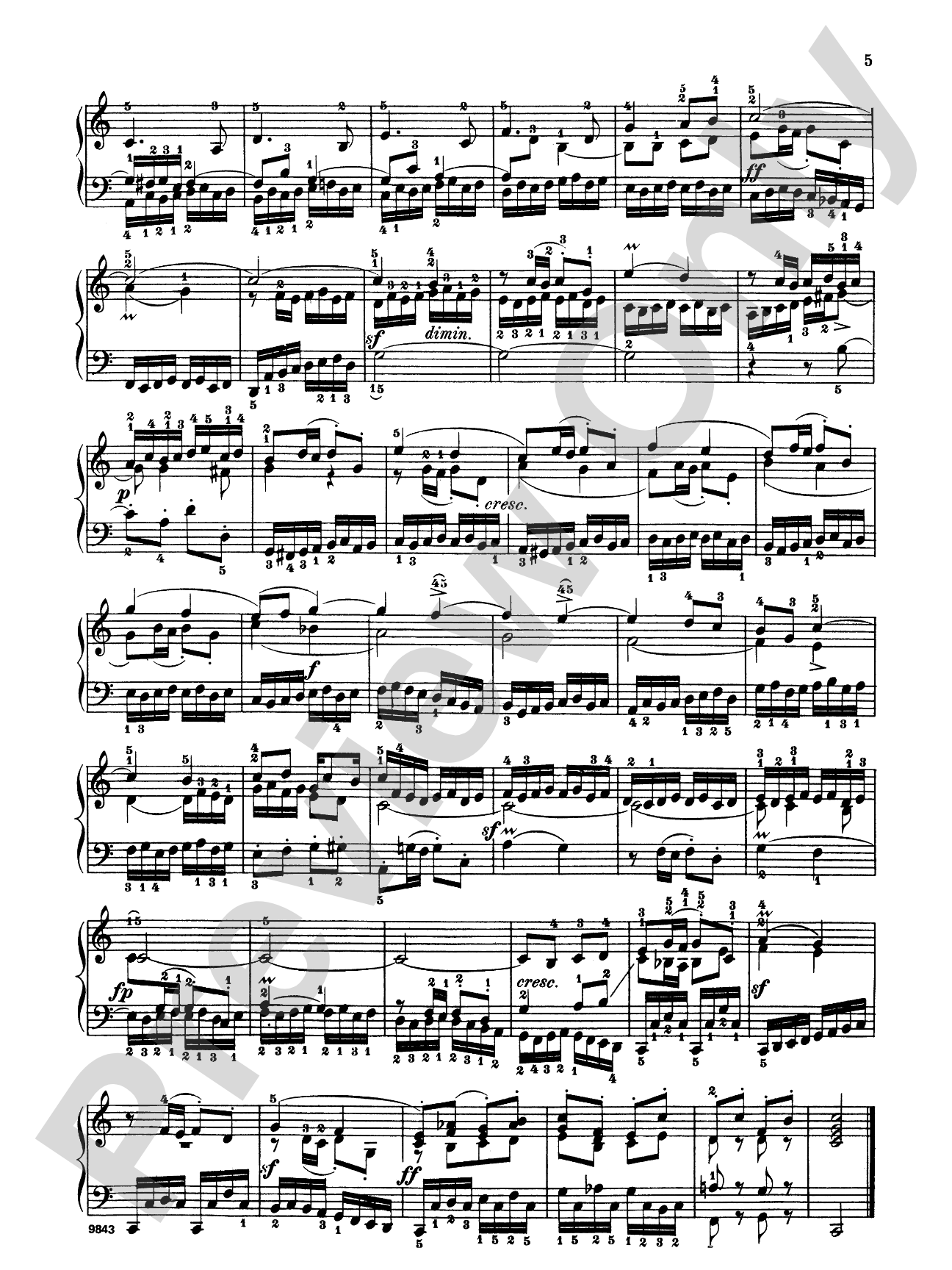 Bach: The Well-Tempered Clavier (Volume II) (Ed. Carl Czerny): Piano Book