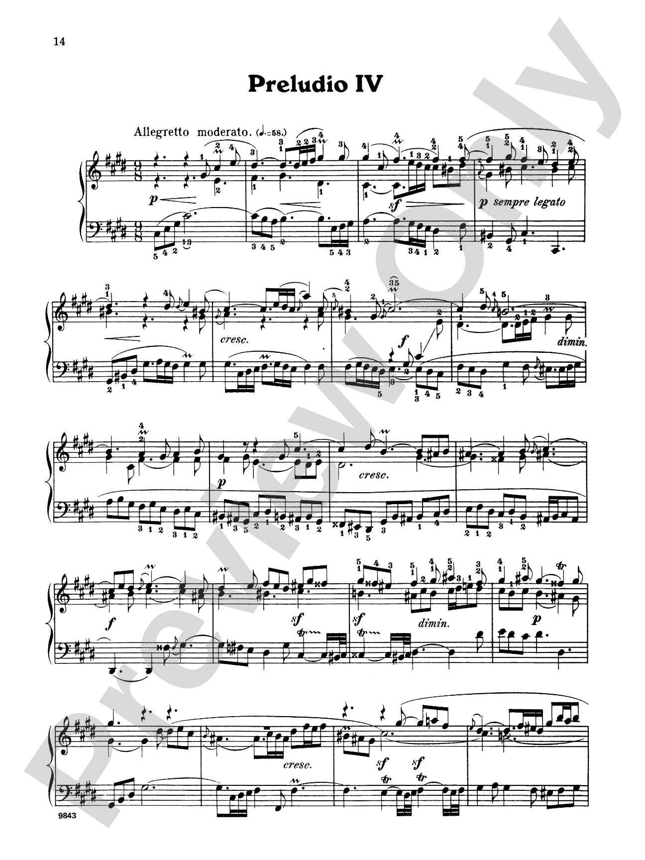 Bach: The Well-Tempered Clavier (Volume II) (Ed. Carl Czerny)