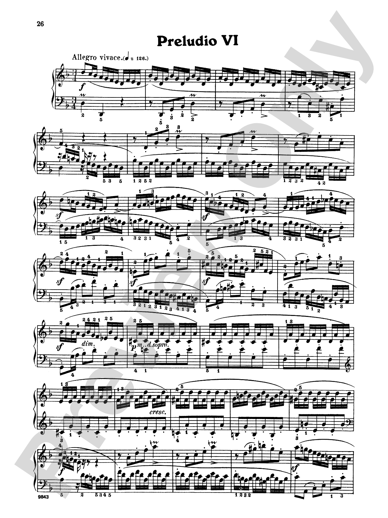 Bach: The Well-Tempered Clavier (Volume II) (Ed. Carl Czerny)