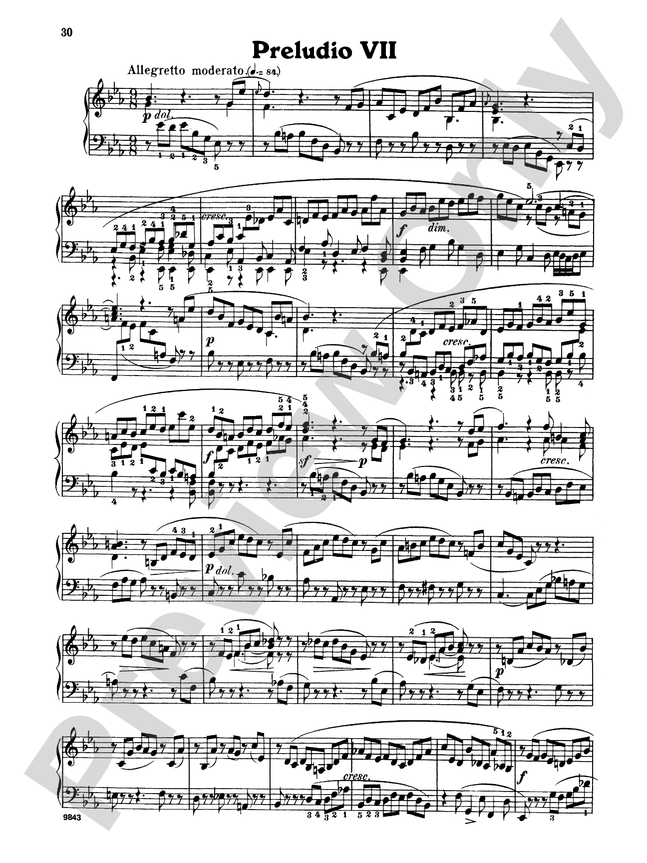 Bach: The Well-Tempered Clavier (Volume II) (Ed. Carl Czerny)