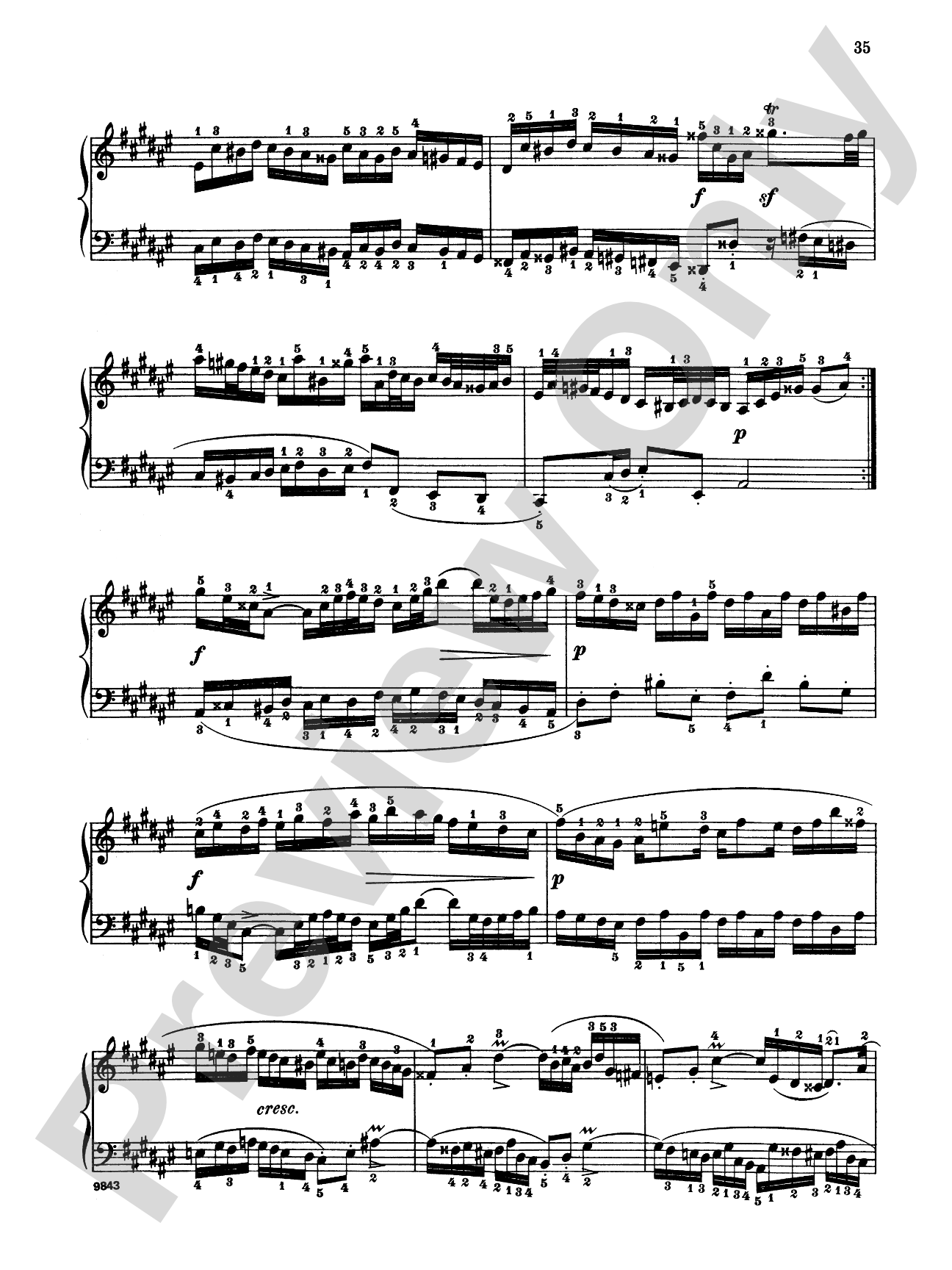 Bach: The Well-Tempered Clavier (Volume II) (Ed. Carl Czerny)