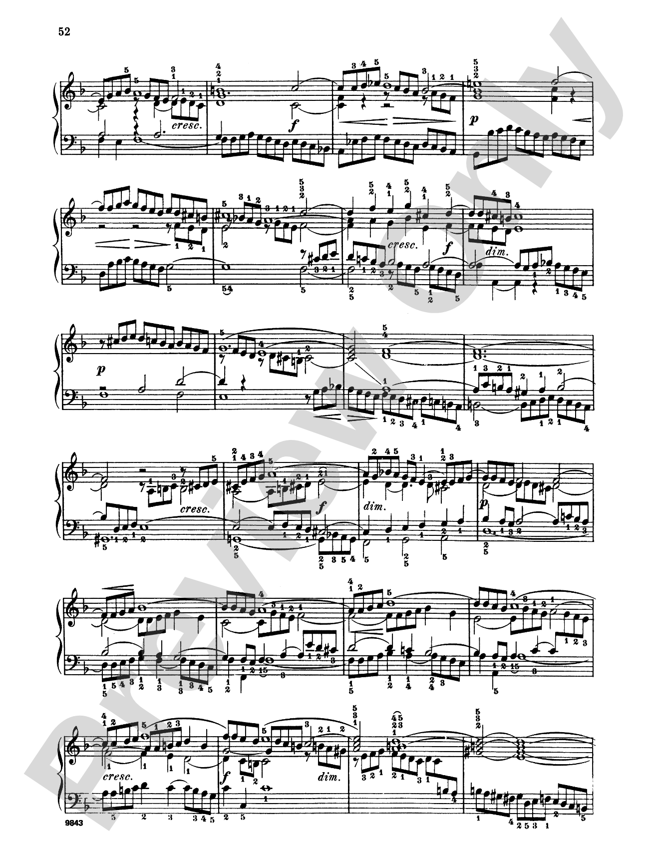 Bach: The Well-Tempered Clavier (Volume II) (Ed. Carl Czerny)