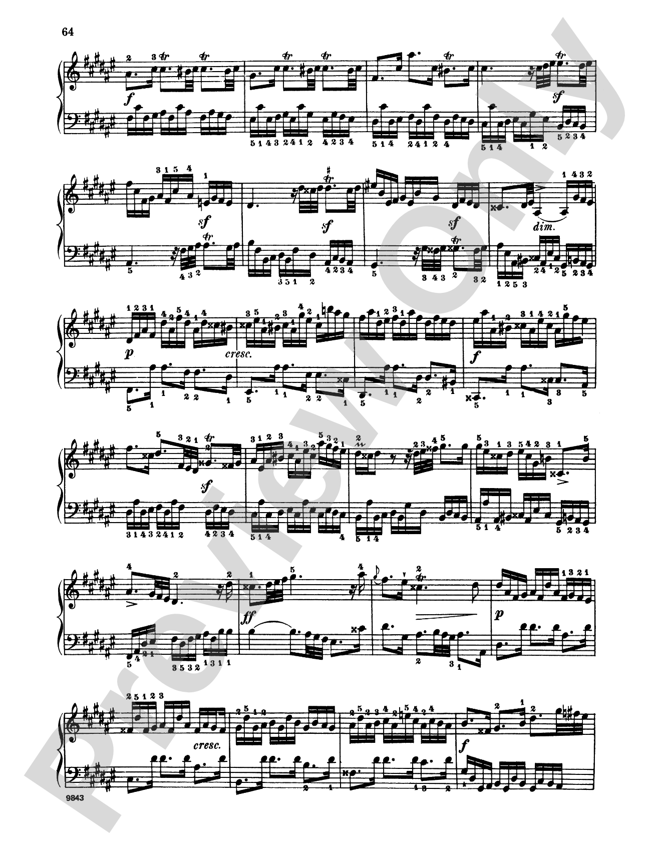 Bach: The Well-Tempered Clavier (Volume II) (Ed. Carl Czerny)