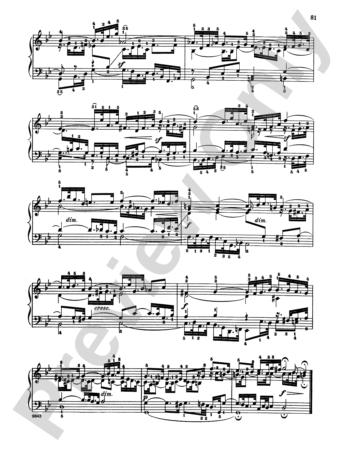 Bach: The Well-Tempered Clavier (Volume II) (Ed. Carl Czerny)