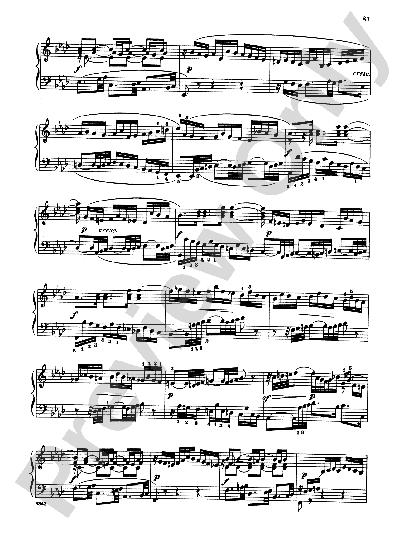 Bach: The Well-Tempered Clavier (Volume II) (Ed. Carl Czerny)