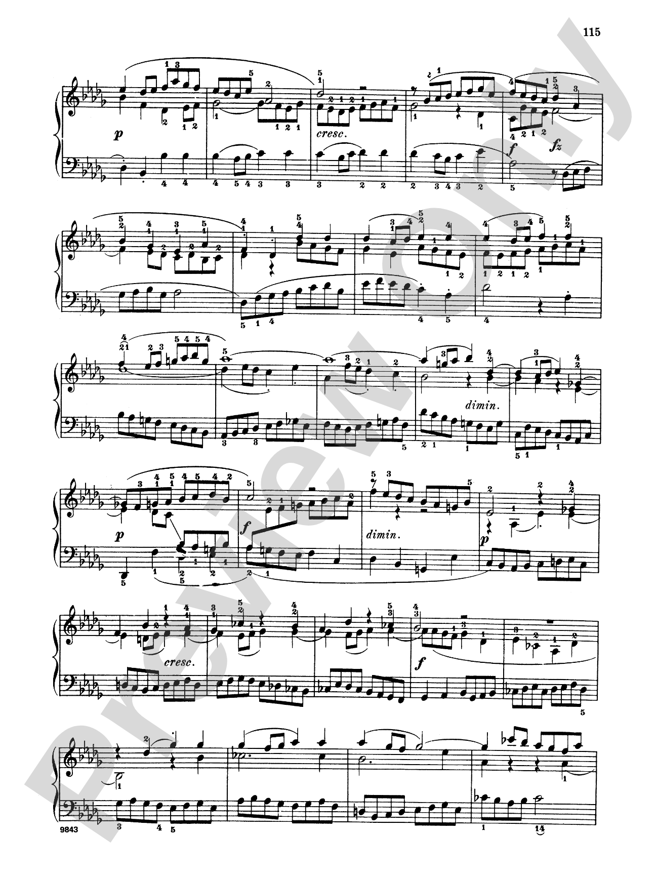 Bach: The Well-Tempered Clavier (Volume II) (Ed. Carl Czerny)