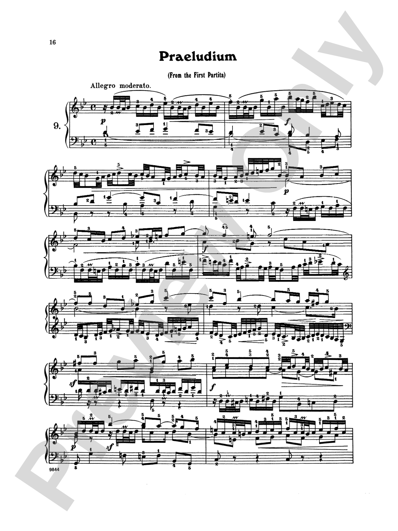 Bach: Twenty One Favorite Pieces