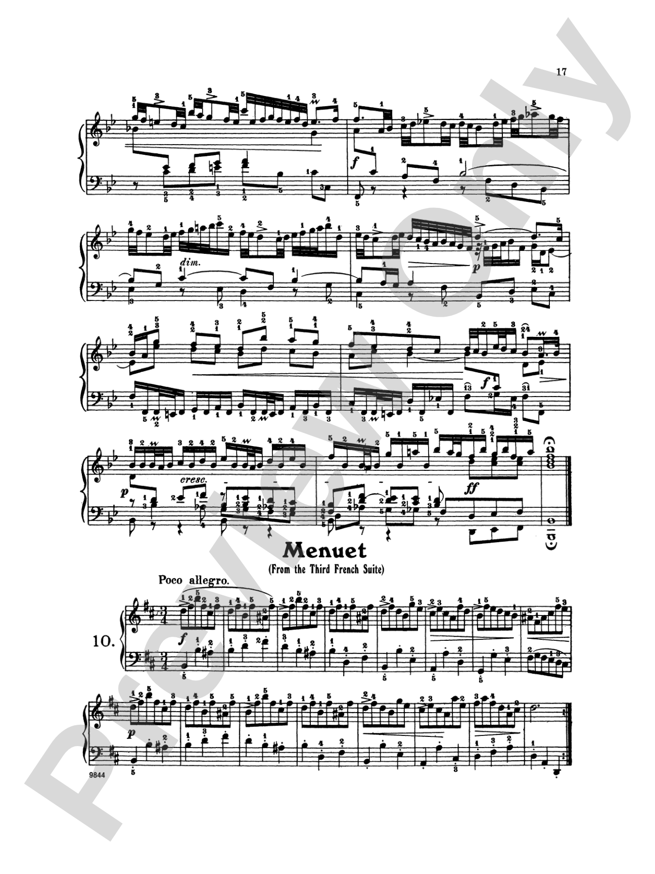 Bach: Twenty One Favorite Pieces