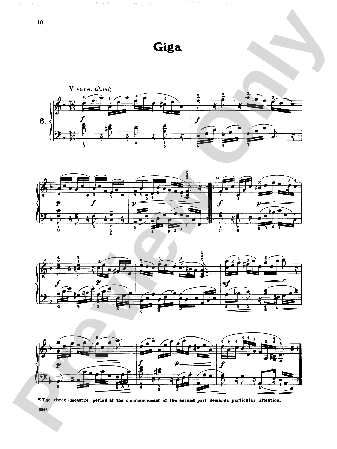 Handel: Twelve Easy Pieces (Ed. Hans von Bülow)