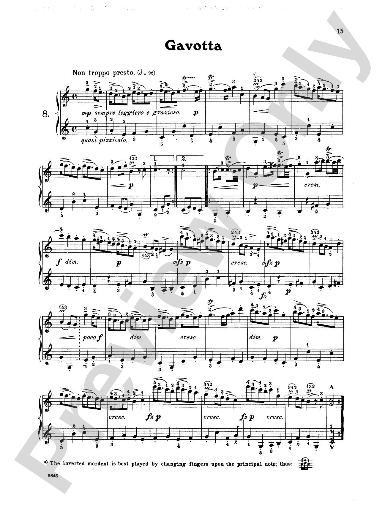 Handel: Twelve Easy Pieces (Ed. Hans von Bülow)