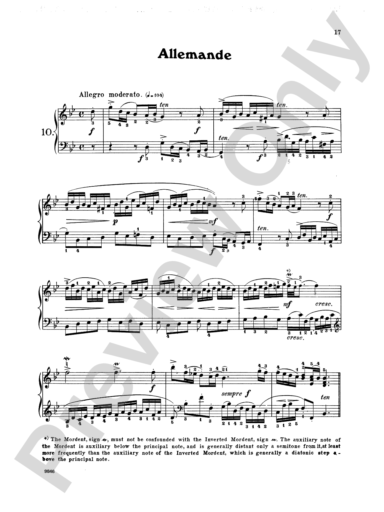 Handel: Twelve Easy Pieces (Ed. Hans von Bülow)