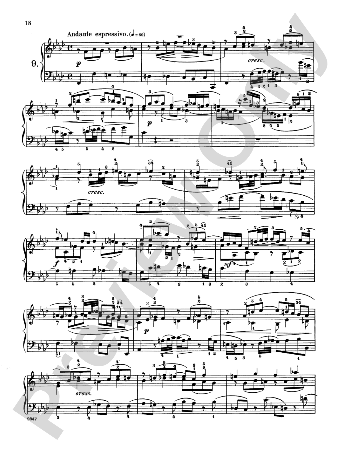 Bach: Fifteen Three-Part Inventions (Ed. Carl Czerny)