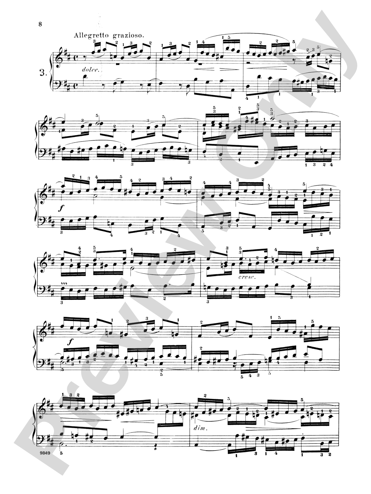 Bach: Three-Part Inventions (Ed. Mason)