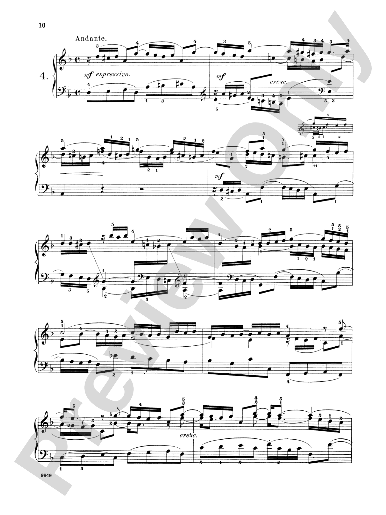 Bach: Three-Part Inventions (Ed. Mason)
