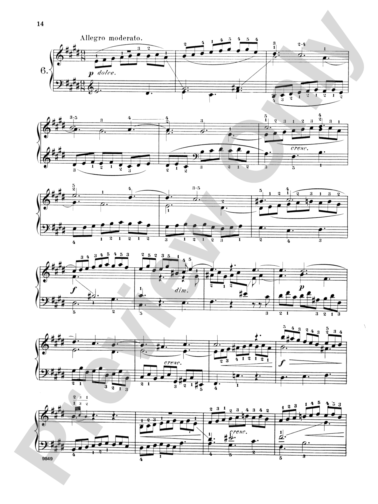 Bach: Three-Part Inventions (Ed. Mason)