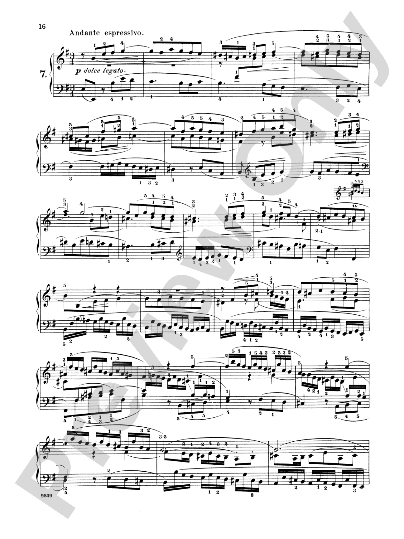 Bach: Three-Part Inventions (Ed. Mason)