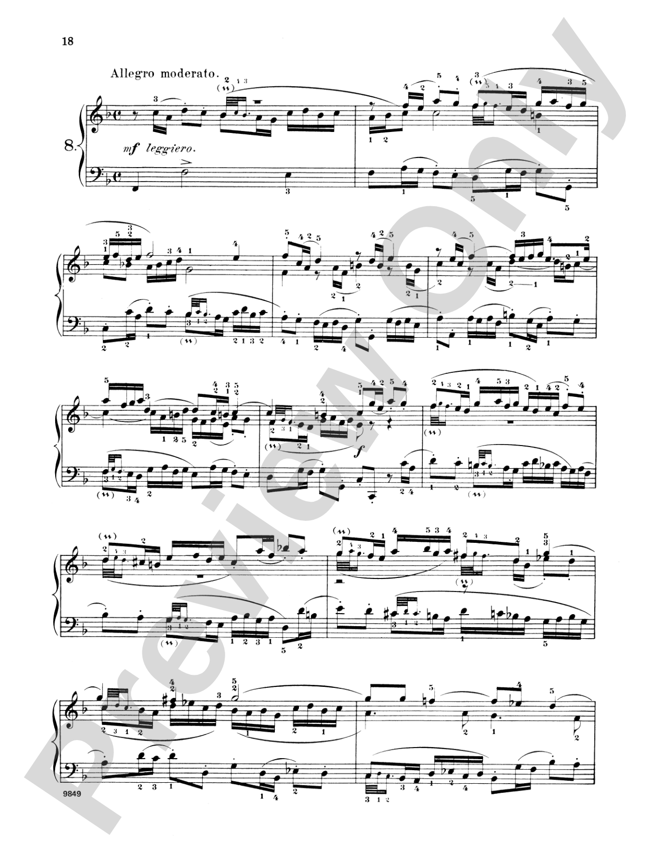 Bach: Three-Part Inventions (Ed. Mason)