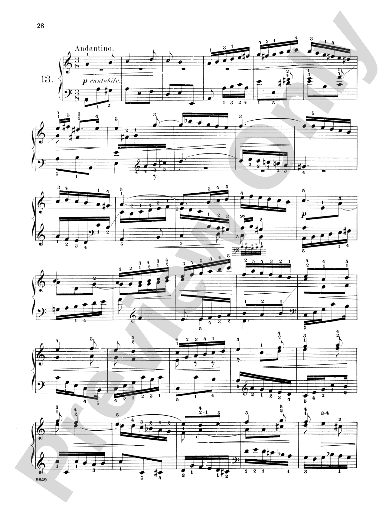 Bach: Three-Part Inventions (Ed. Mason)