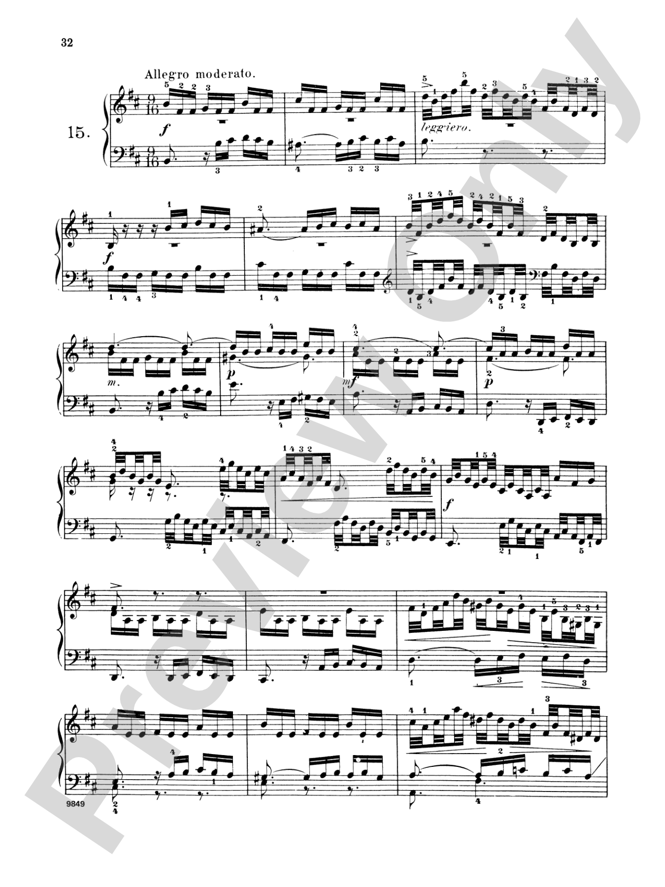 Bach: Three-Part Inventions (Ed. Mason)