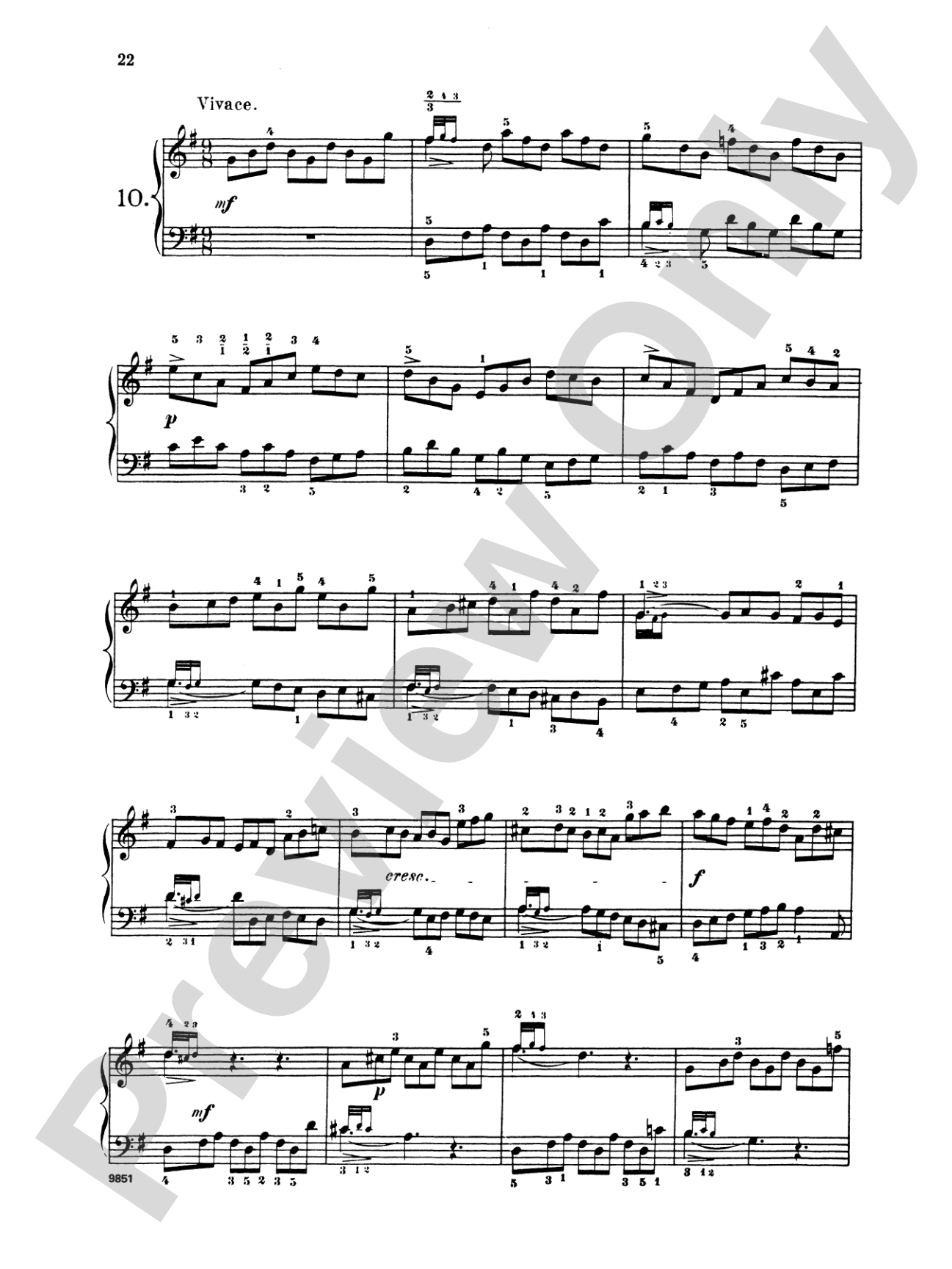 Bach: Two-Part Inventions (Ed. Mason)