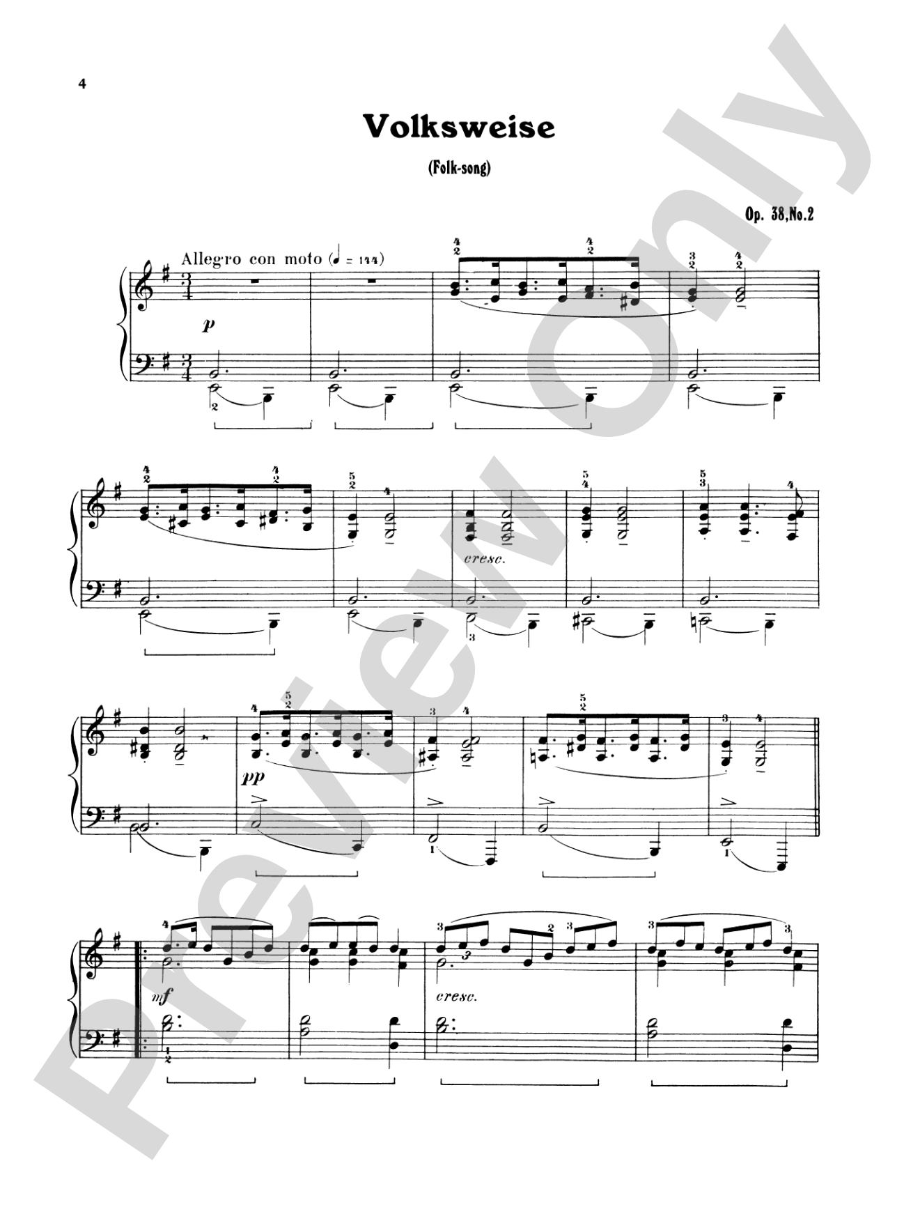 Grieg: Selected Compositions (Volume I)