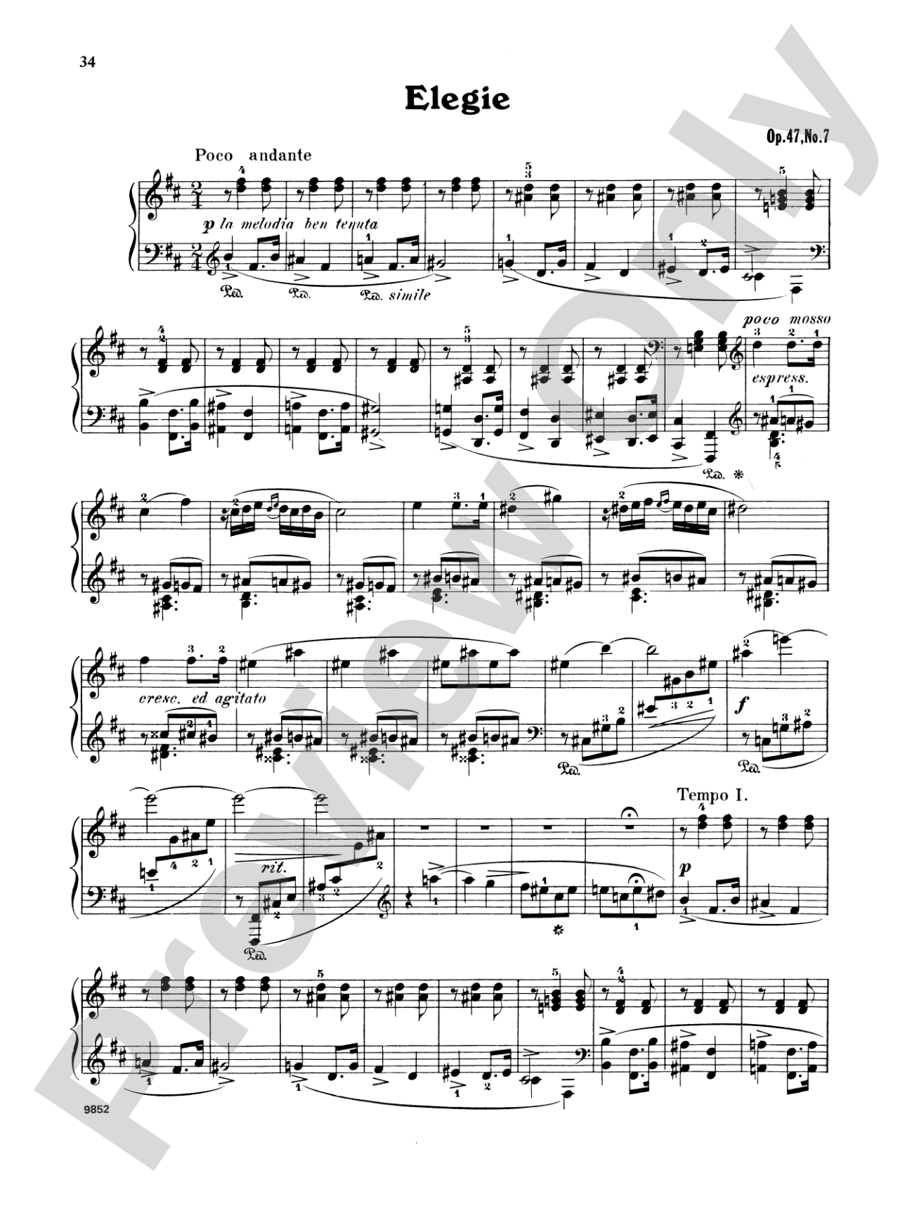 Grieg: Selected Compositions (Volume I)