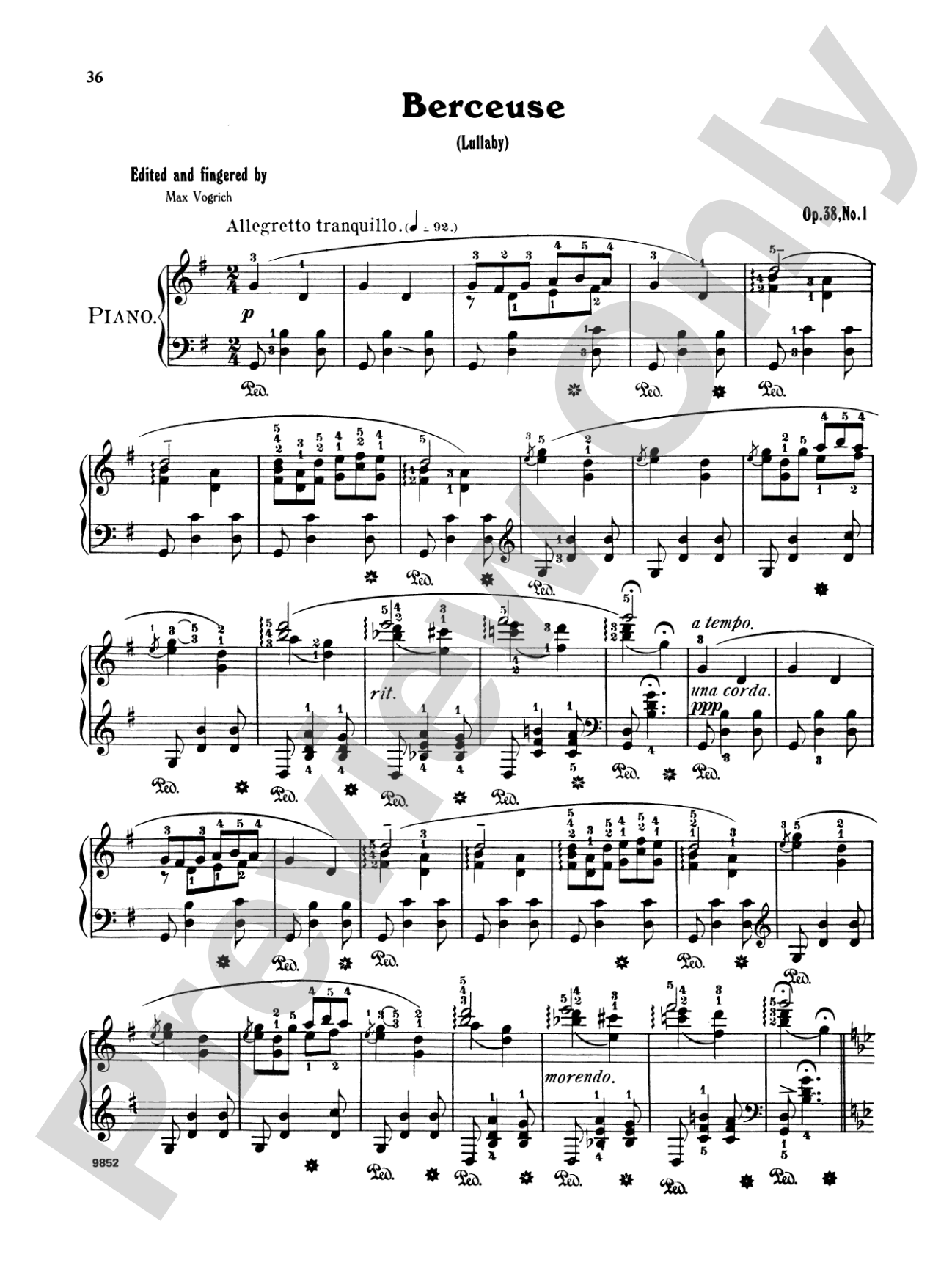 Grieg: Selected Compositions (Volume I)