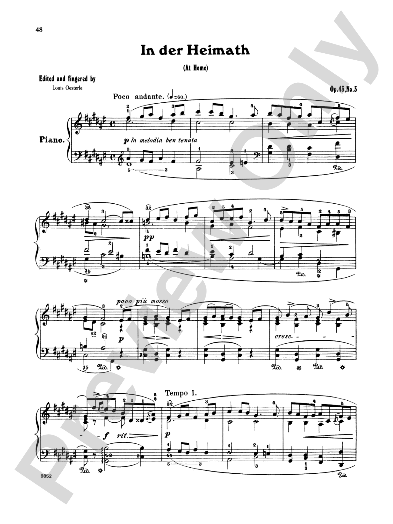 Grieg: Selected Compositions (Volume I)