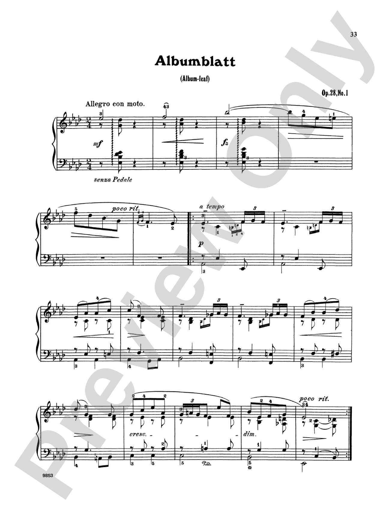 Grieg: Selected Compositions (Volume II)