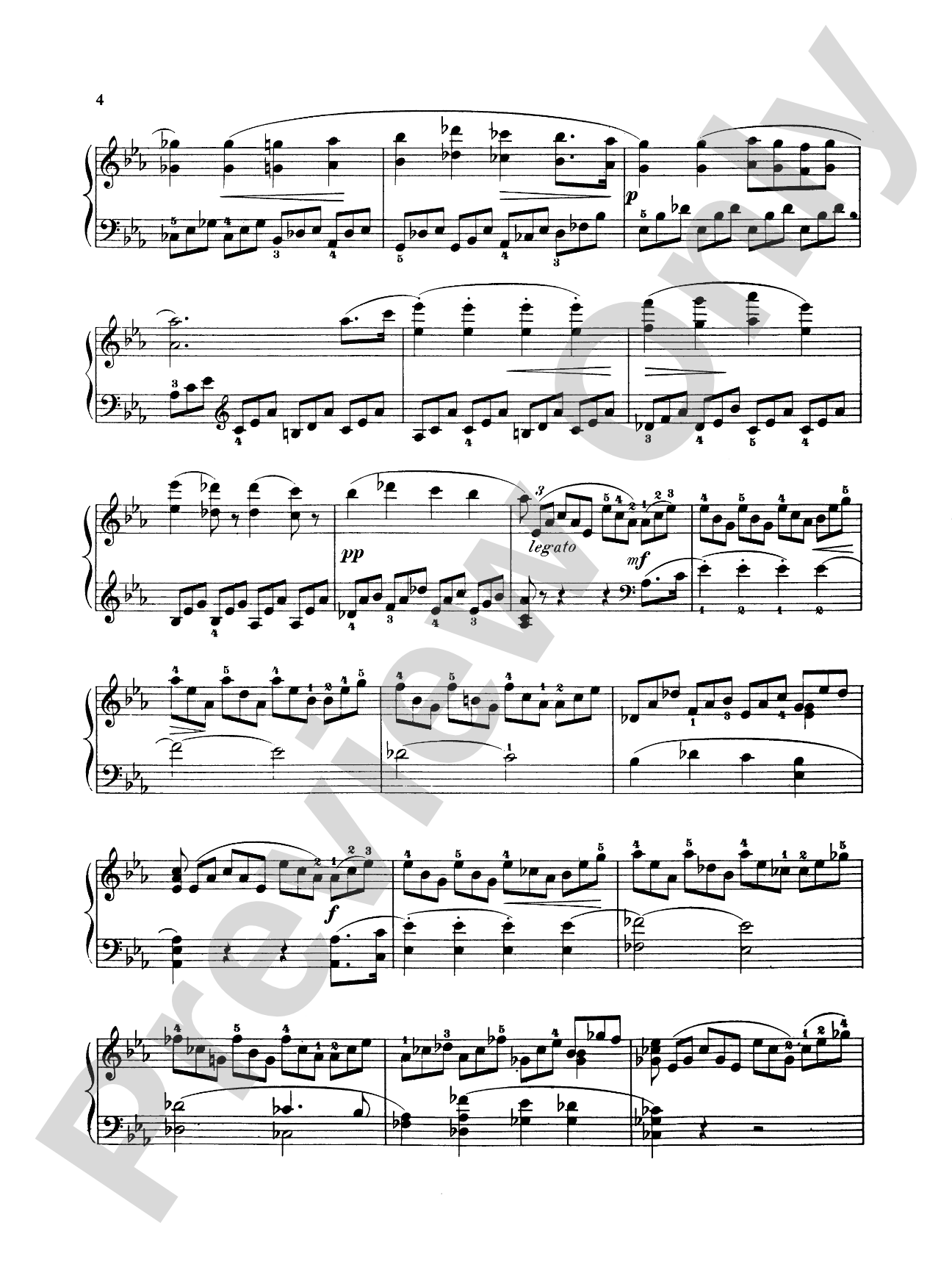 Schubert: Four Impromptus, Op. 90 (Ed. Giuseppe Buonamici): Piano Book