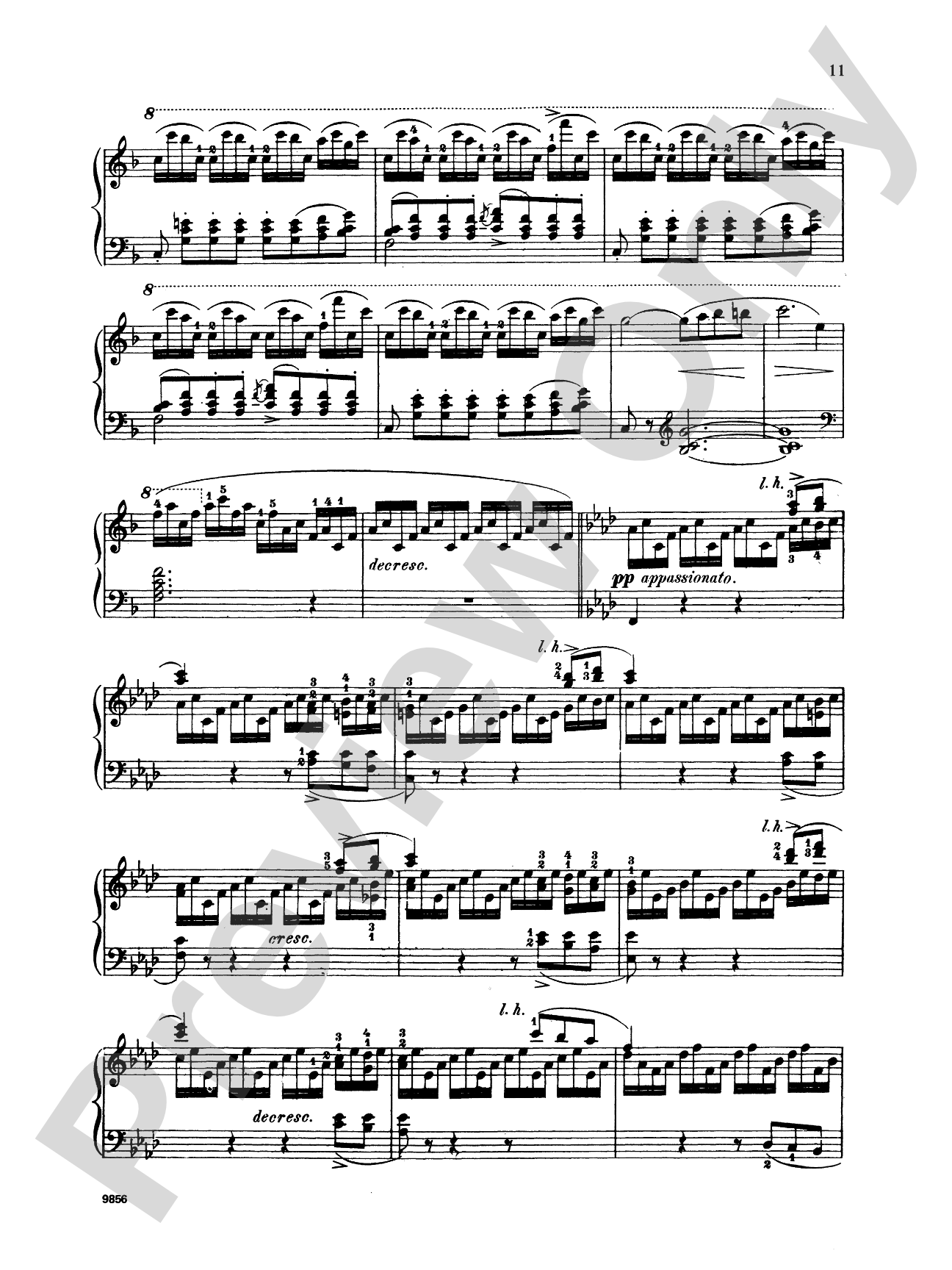 Schubert: Four Impromptus, Op. 142 (Ed. Giuseppe Buonamici): Piano Book