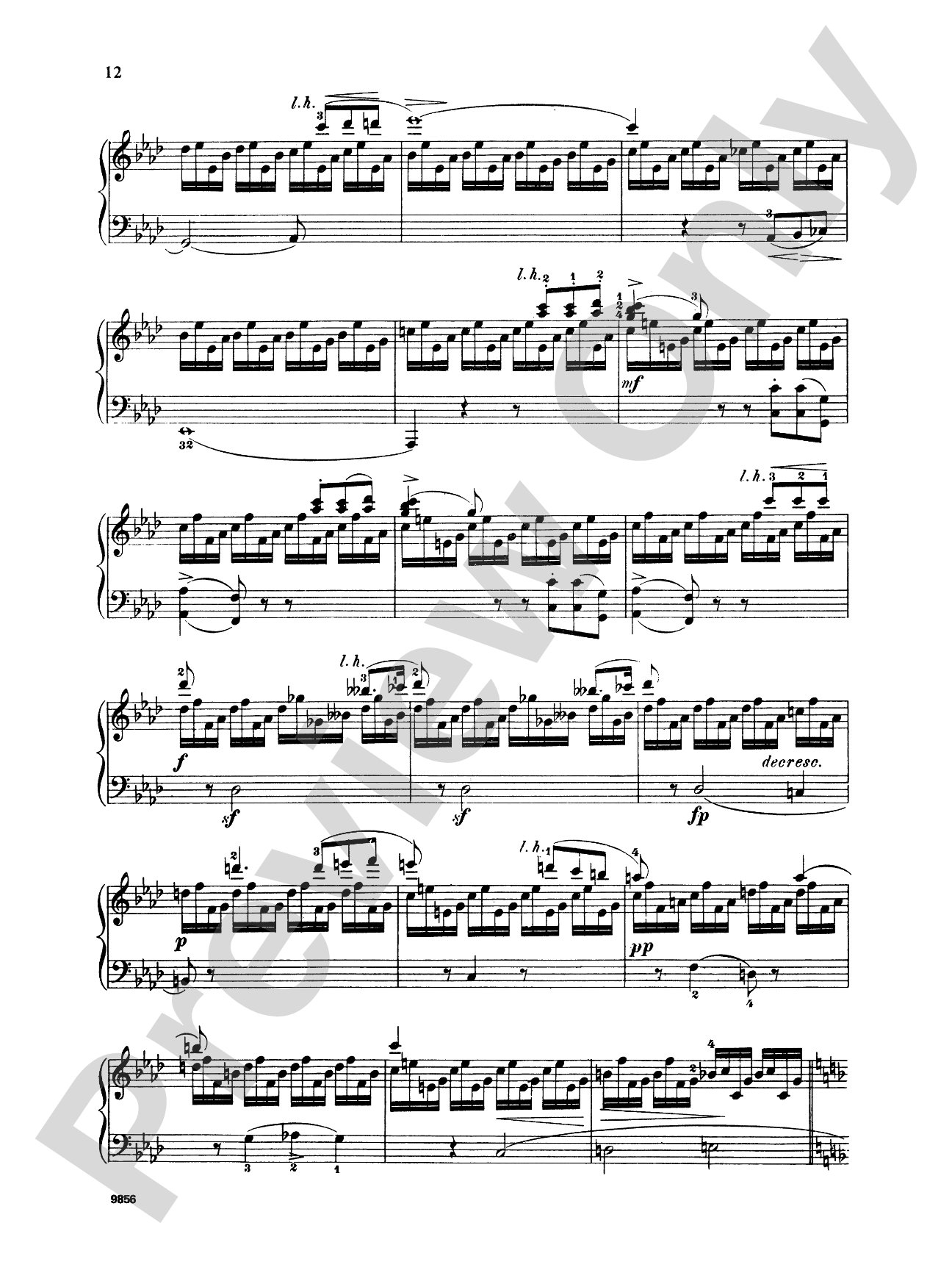 Schubert: Four Impromptus, Op. 142 (Ed. Giuseppe Buonamici): Piano Book