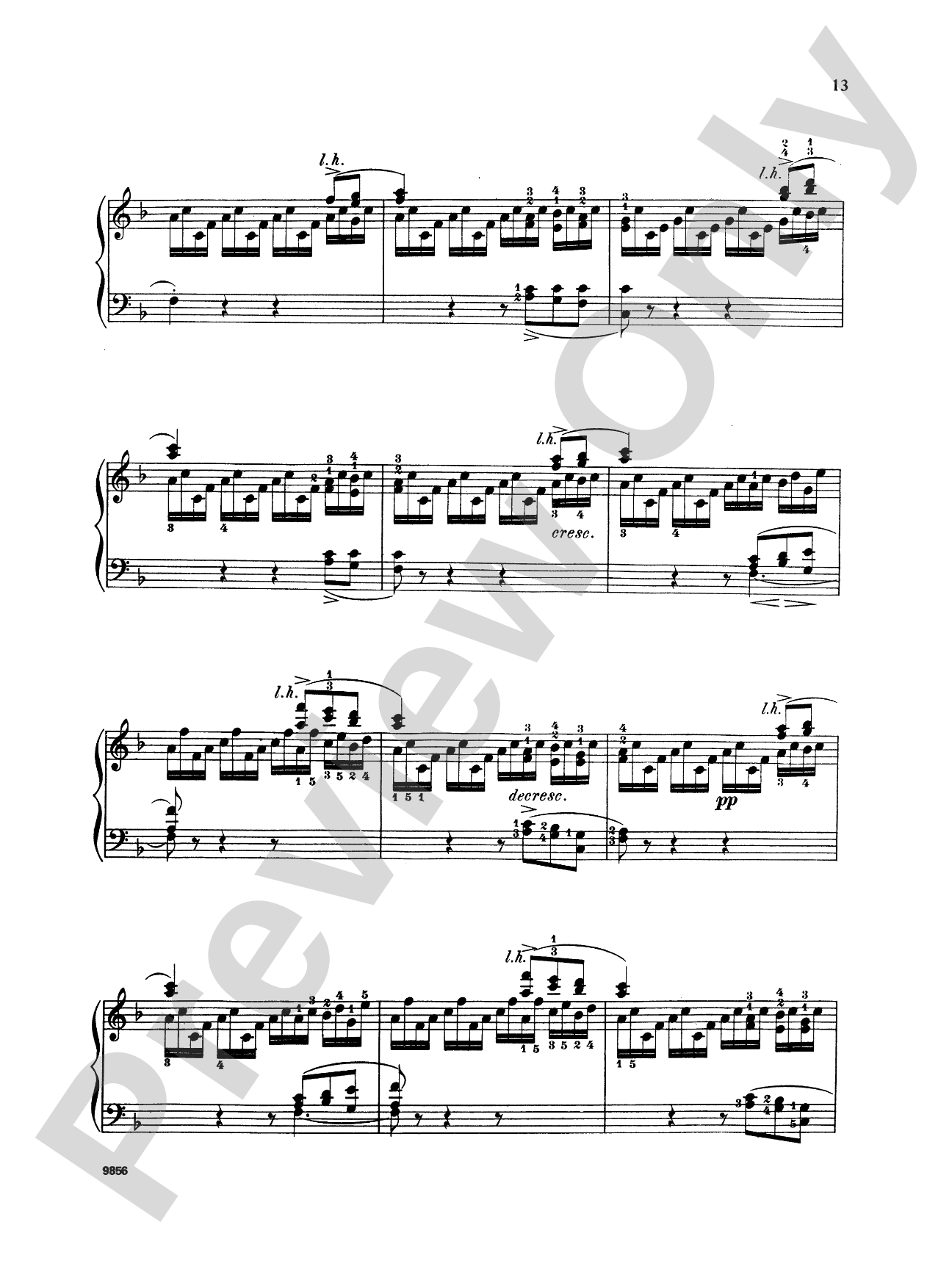 Schubert: Four Impromptus, Op. 142 (Ed. Giuseppe Buonamici): Piano Book
