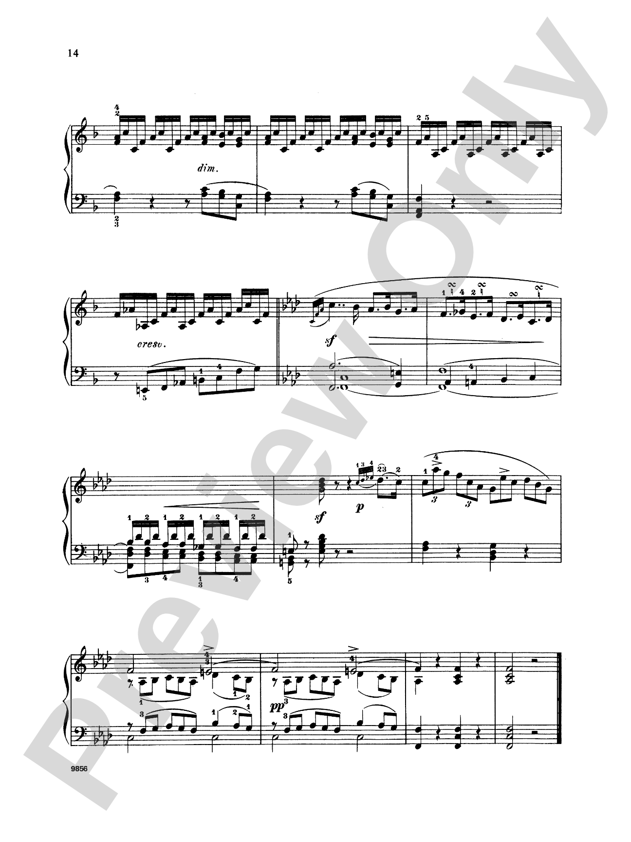 Schubert: Four Impromptus, Op. 142 (Ed. Giuseppe Buonamici): Piano Book