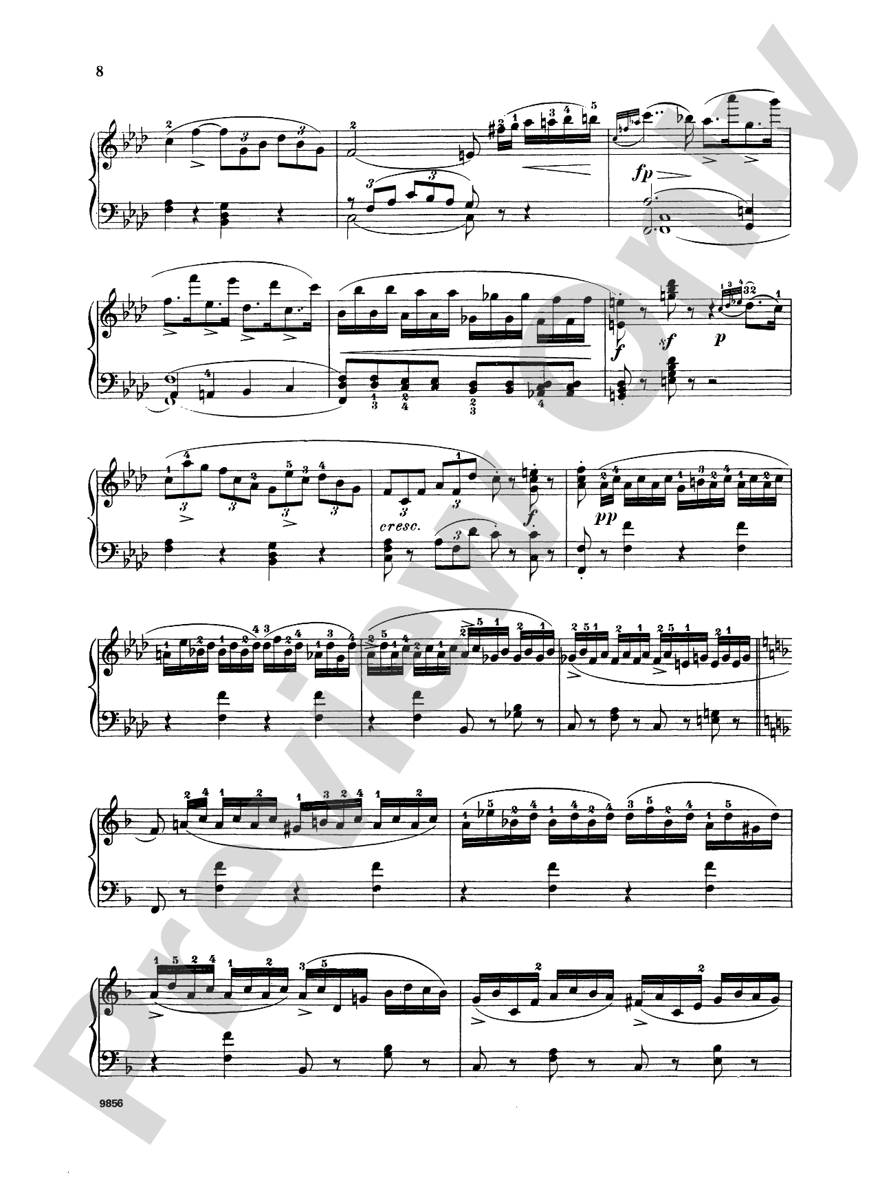 Schubert: Four Impromptus, Op. 142 (Ed. Giuseppe Buonamici): Piano Book