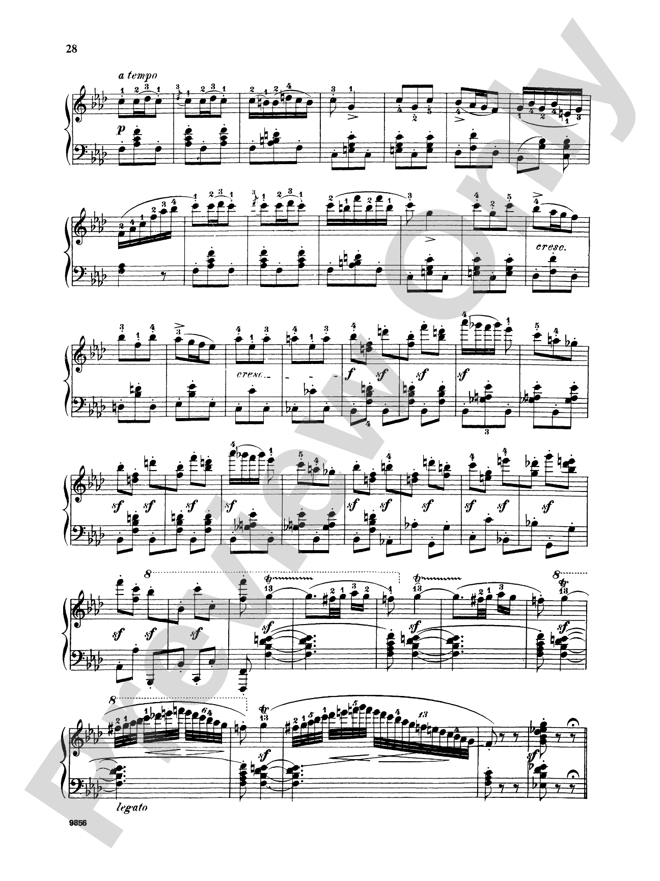 Schubert: Four Impromptus, Op. 142 (Ed. Giuseppe Buonamici)
