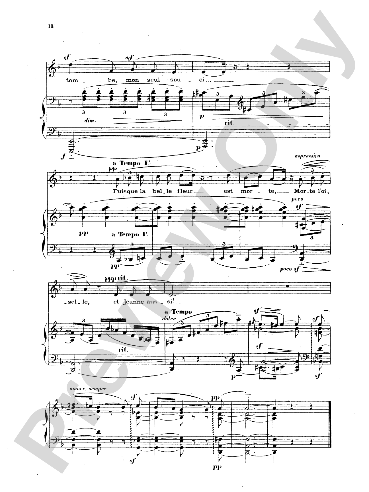Chabrier: Recueil de Melodies: Vocal Book