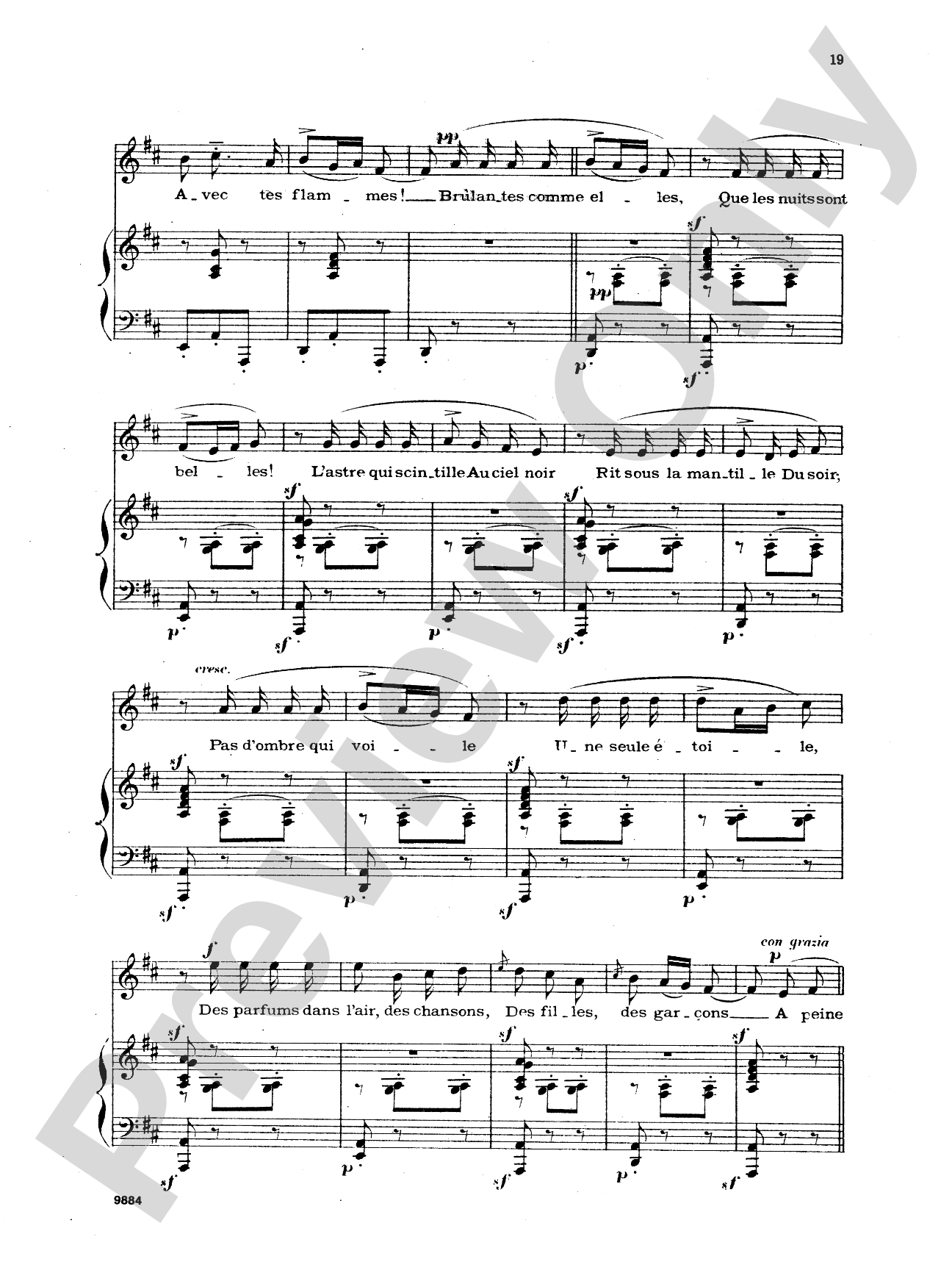 Chabrier: Recueil de Melodies