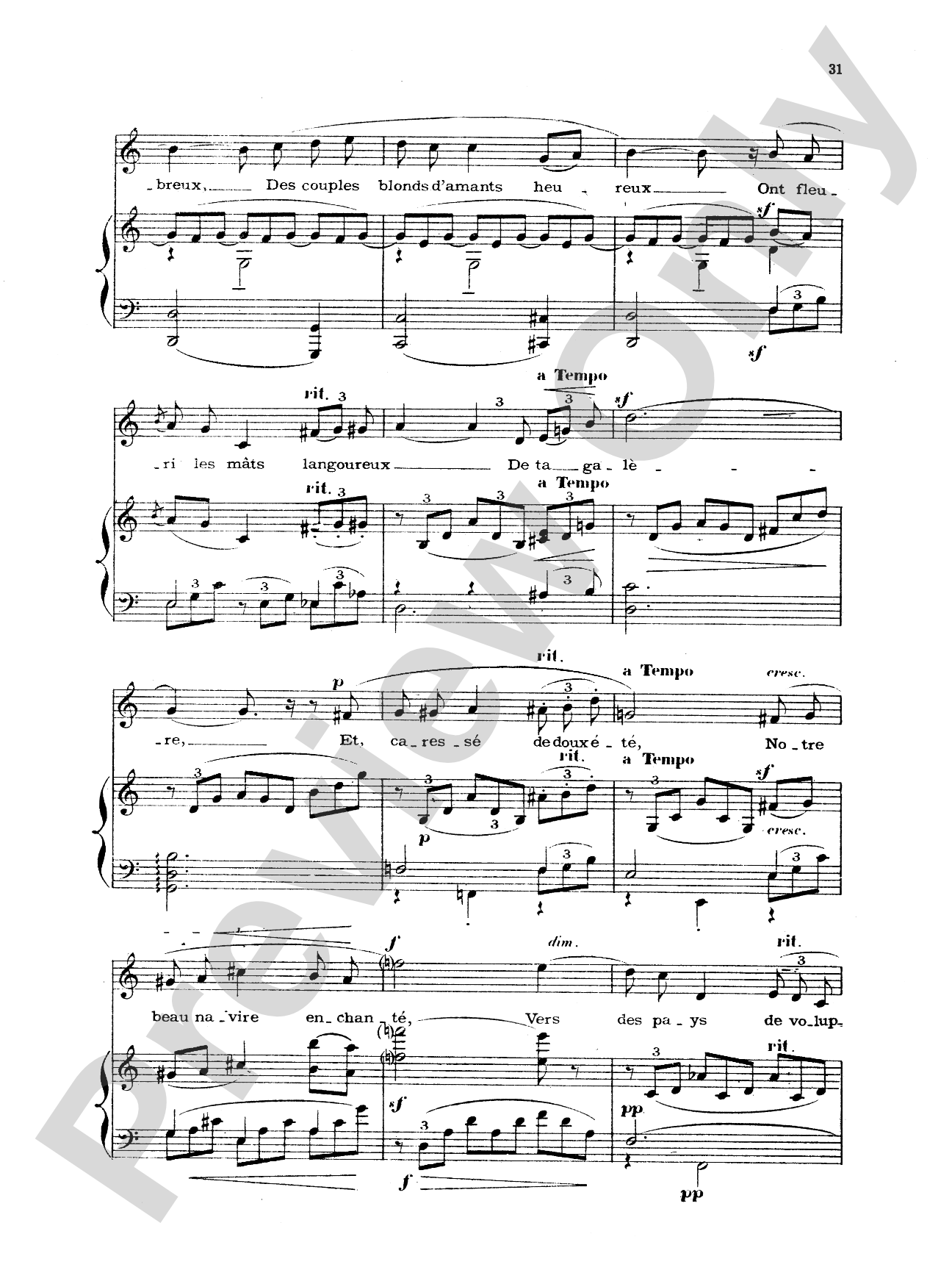 Chabrier: Recueil de Melodies