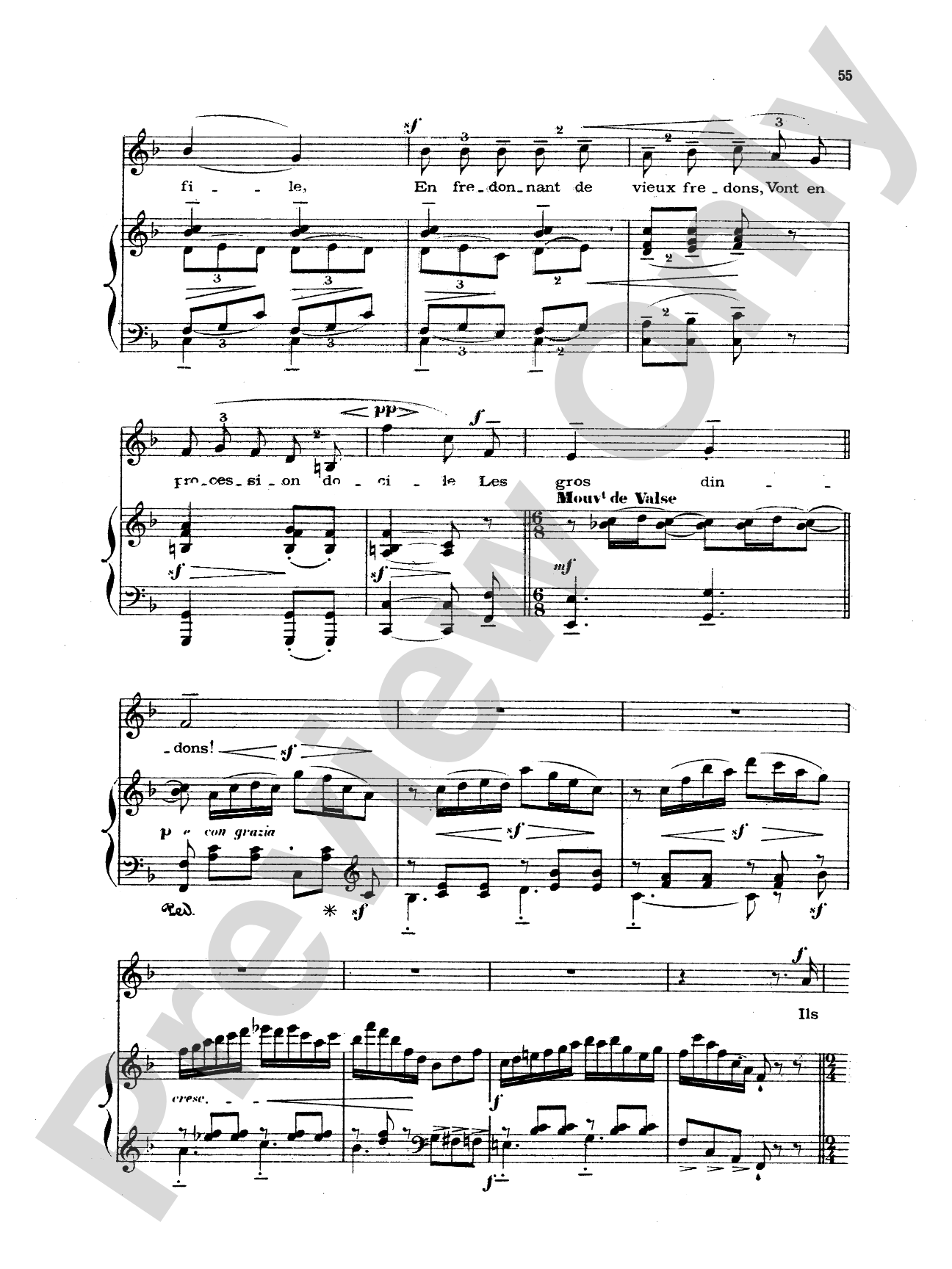 Chabrier: Recueil de Melodies